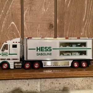 2003 Hess Truck with race cars